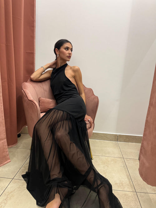 ABITO LUMINA TULLE