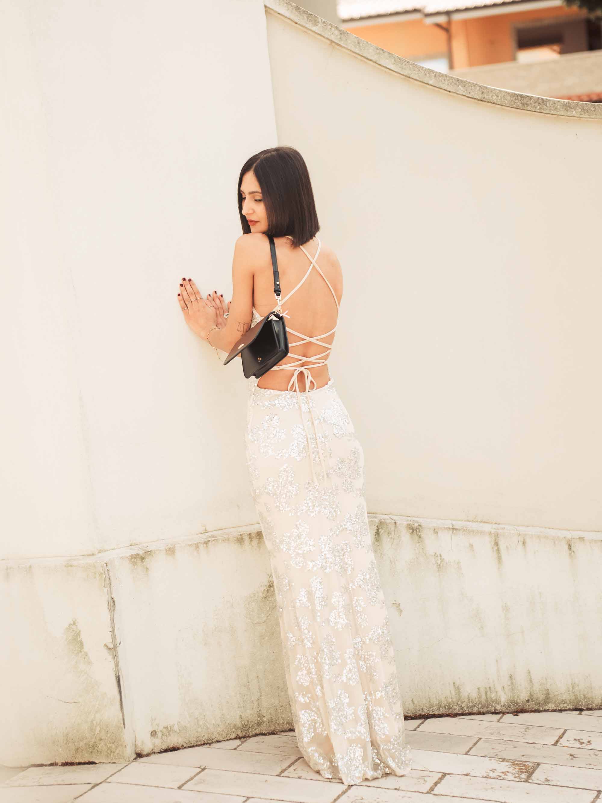 ABITO SIRENA con PAILLETTES