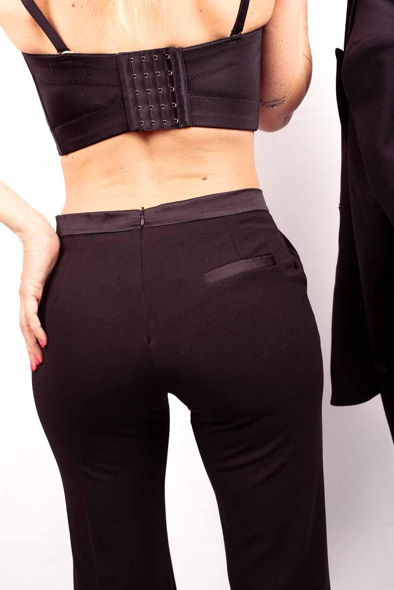 TAILLEUR con inserti in raso