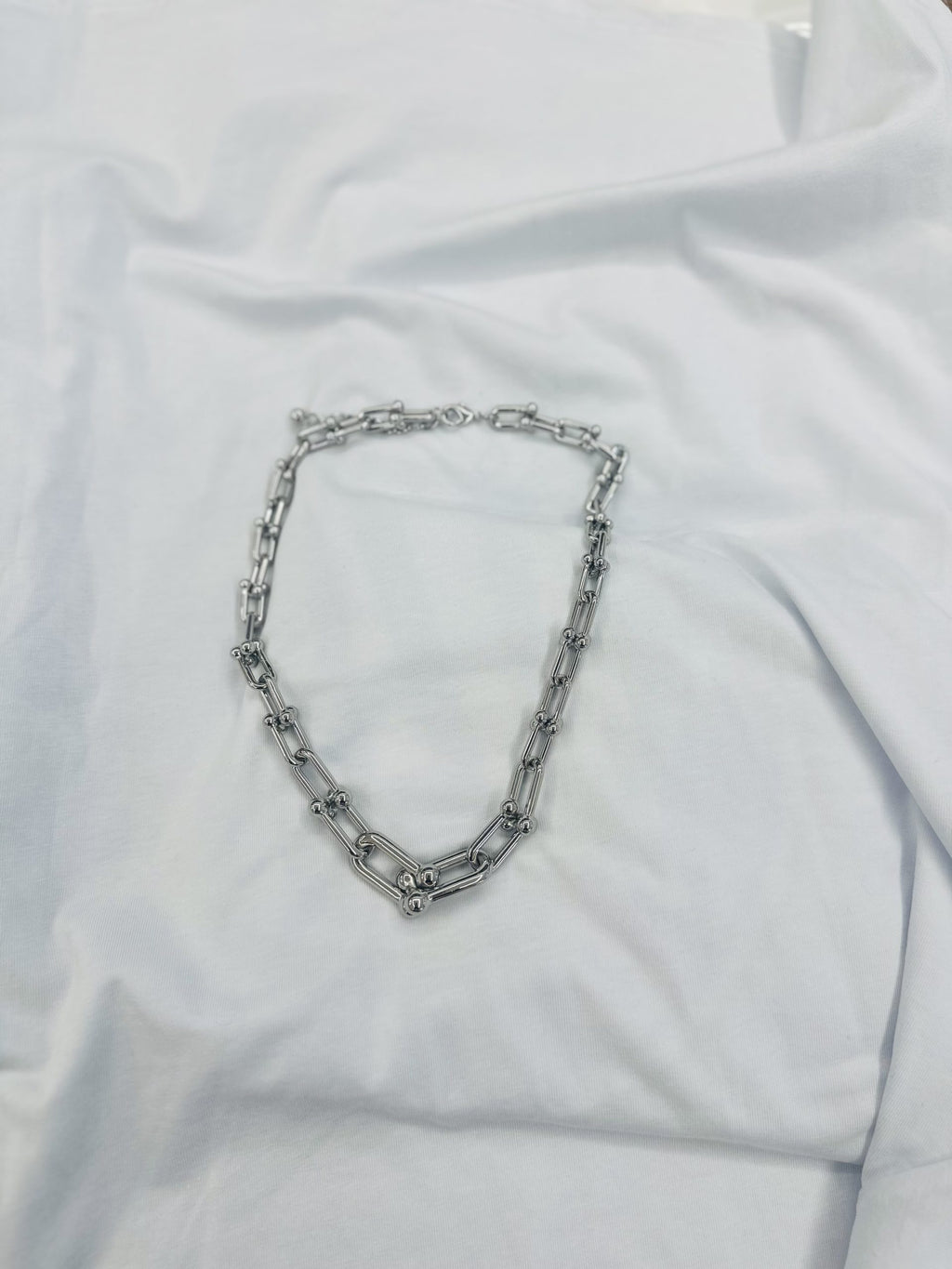 COLLANA catena silver