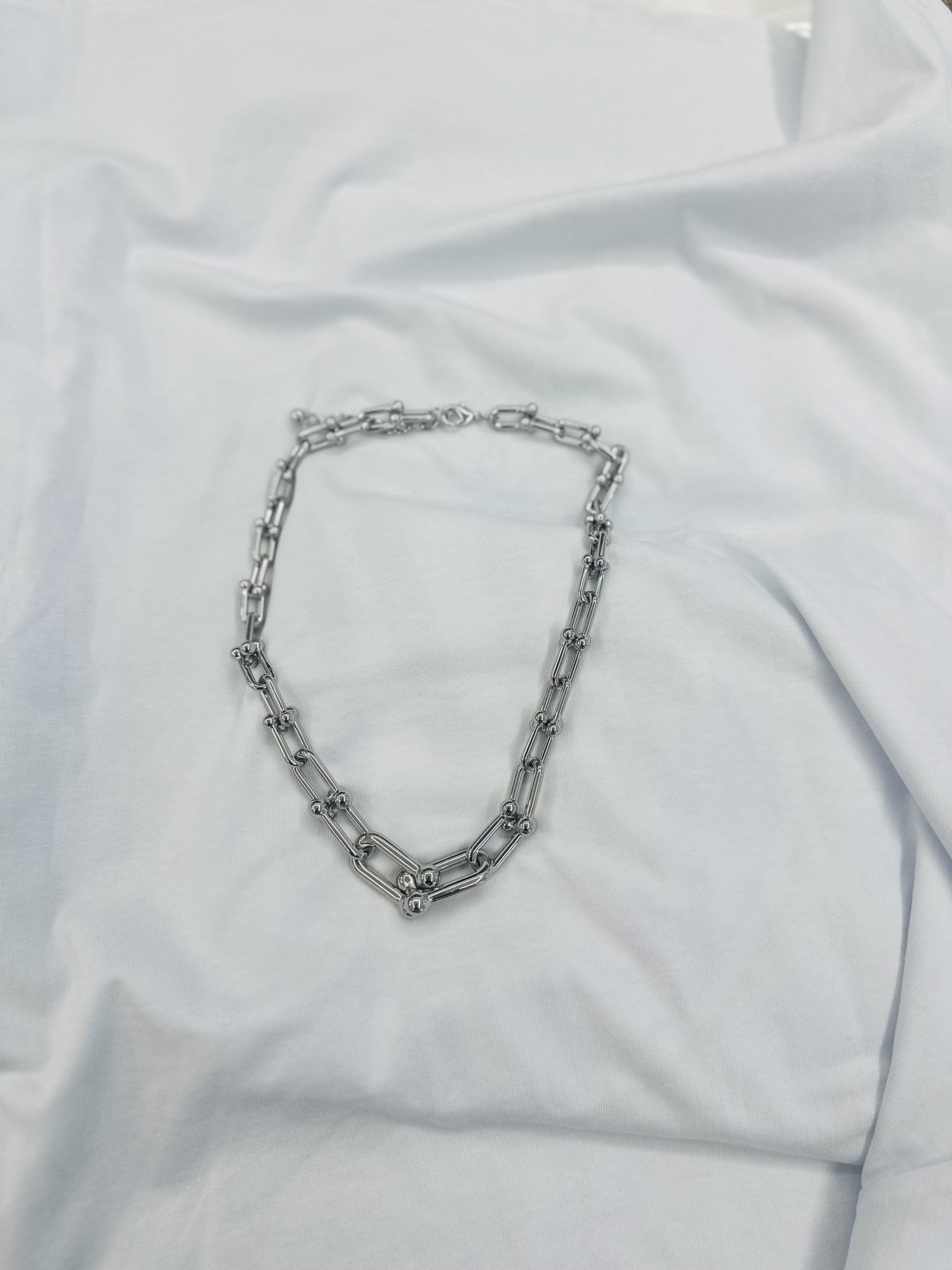 COLLANA catena silver