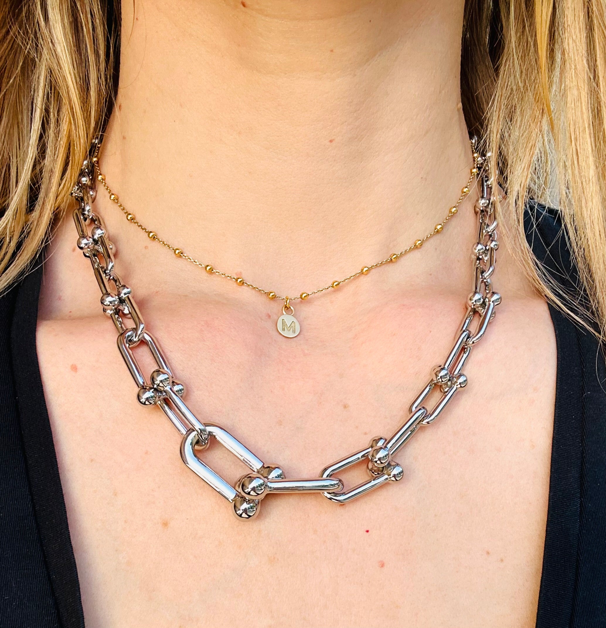 COLLANA catena silver