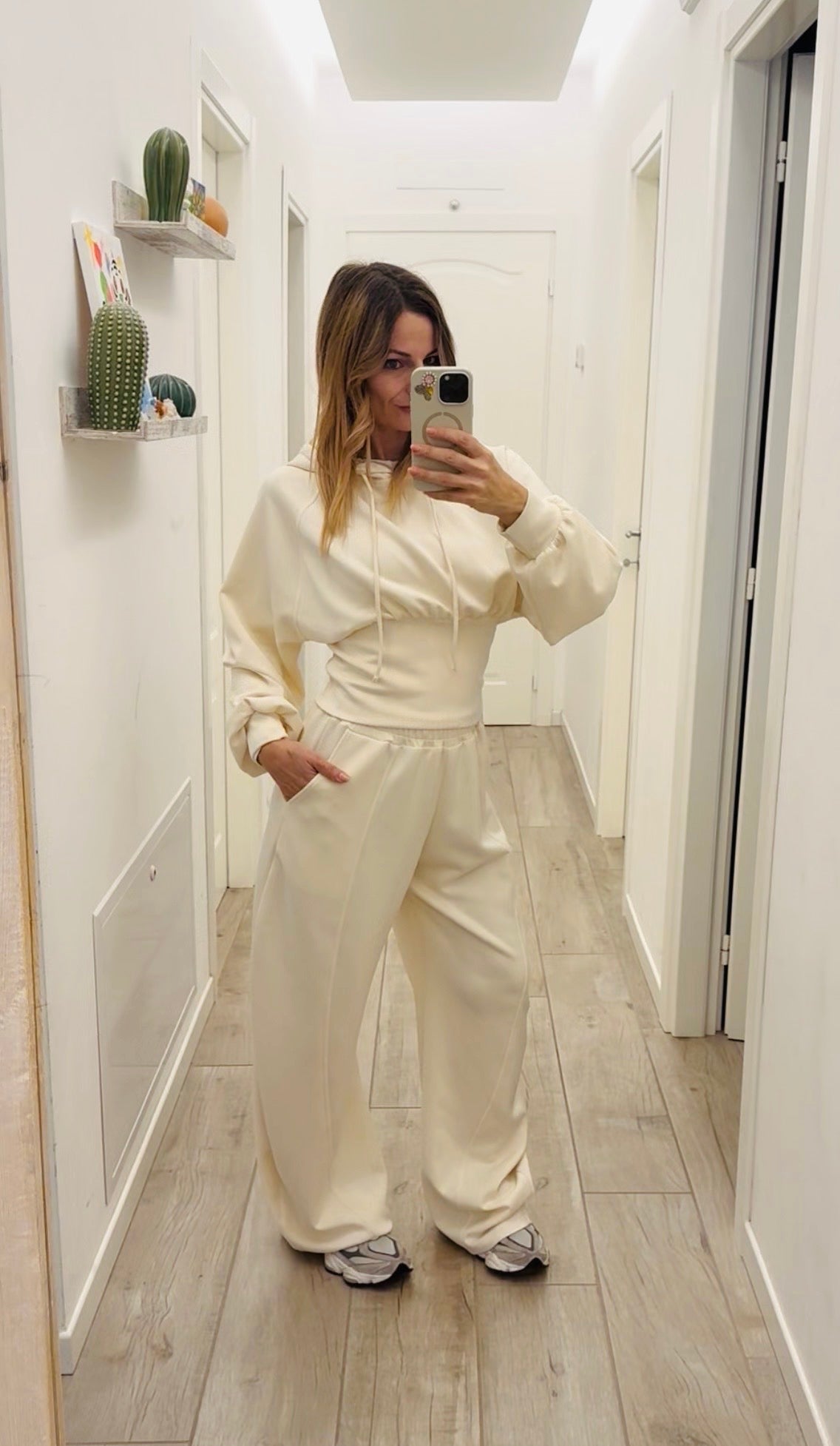 FELPA  CAPPUCCIO LUMINA