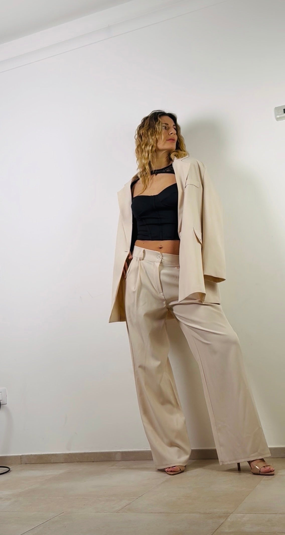 TAILLEUR con filato GESSATO