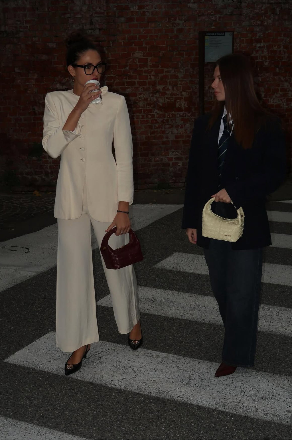 BORSA A MANO WEAVE ICON