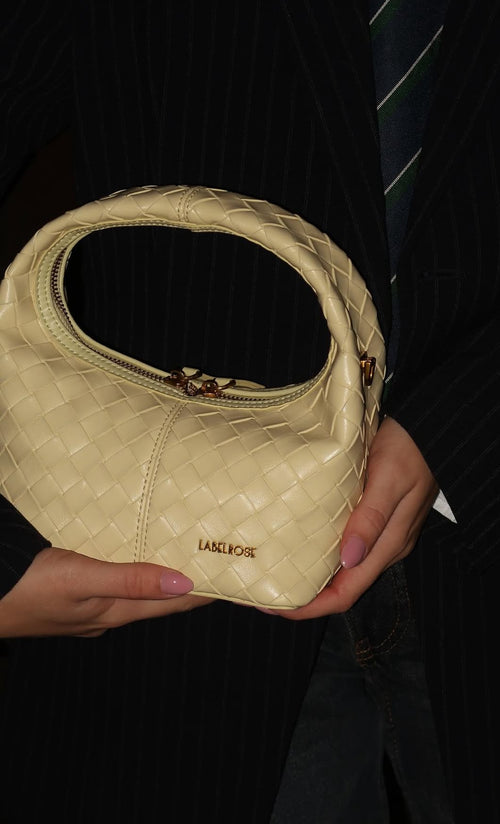 BORSA A MANO WEAVE ICON