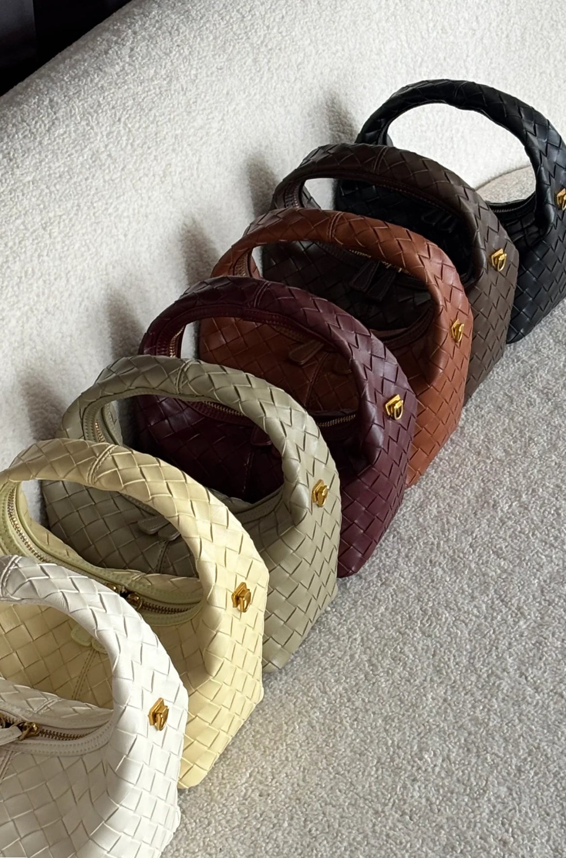 BORSA A MANO WEAVE ICON