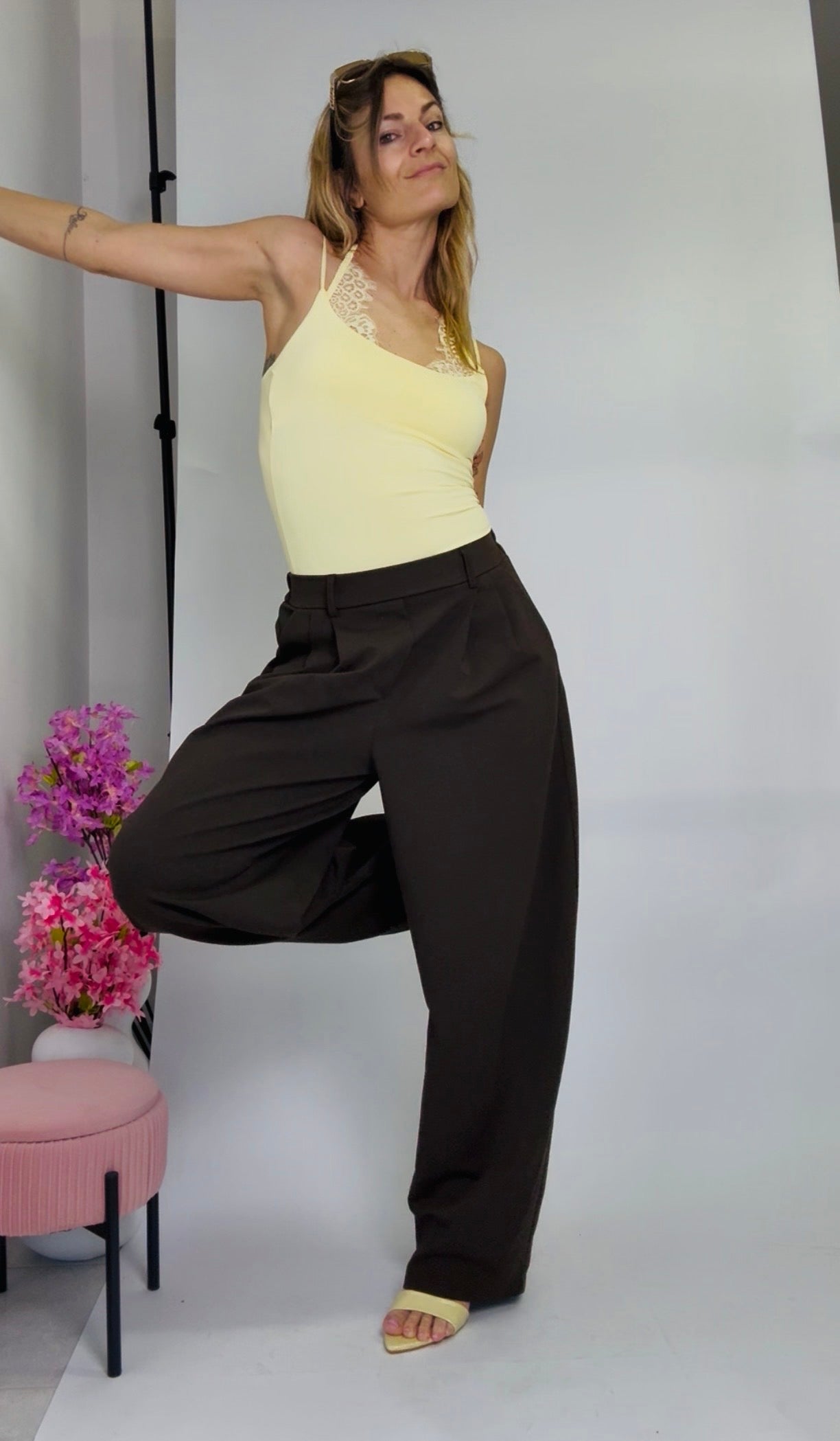 PANTALONE PALAZZO MORBIDO