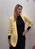 BLAZER classico con manica arricciata
