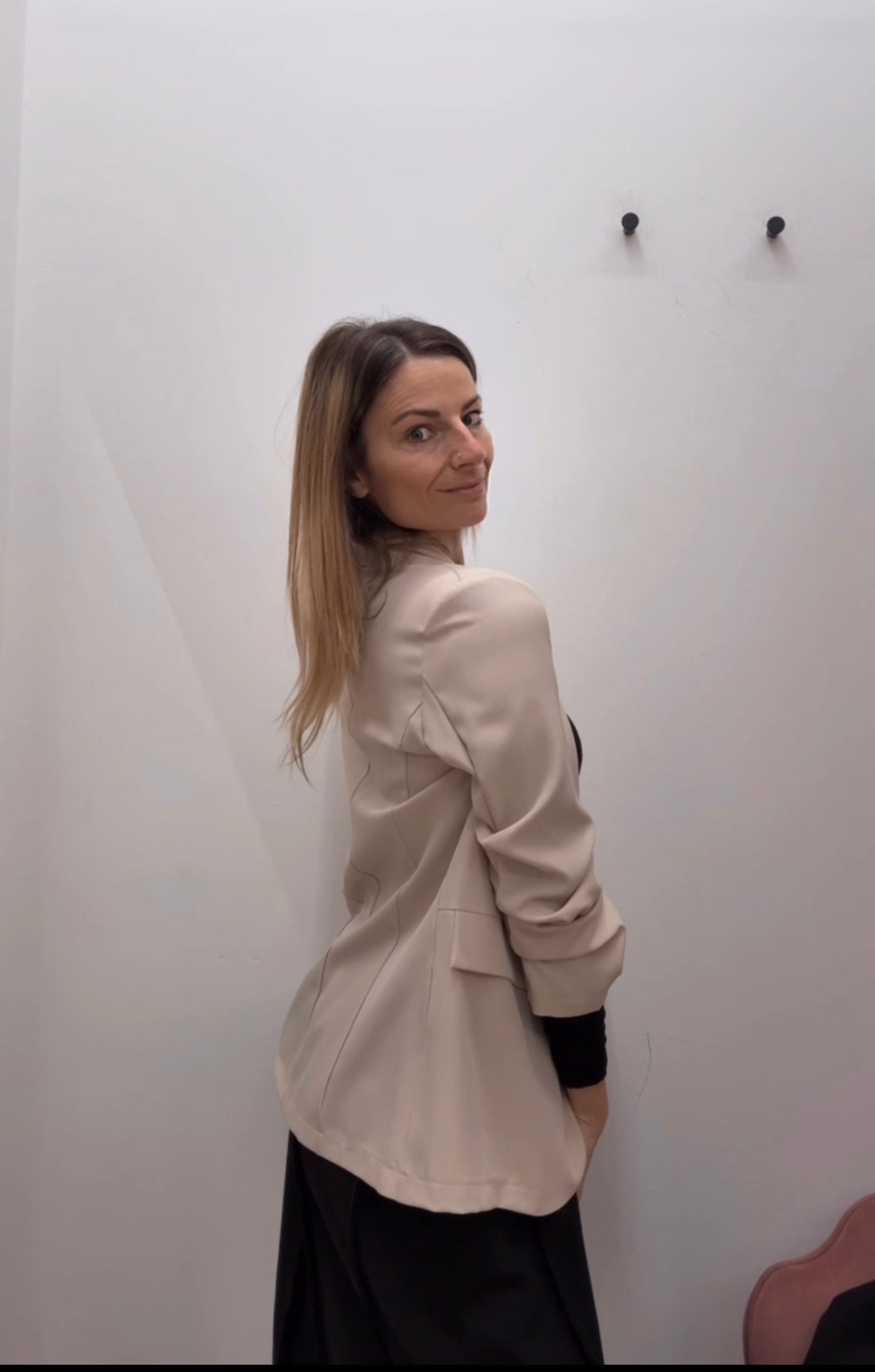 BLAZER classico con manica arricciata