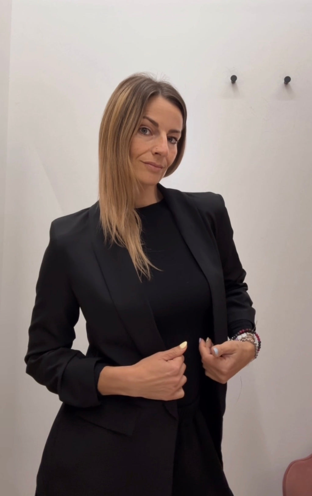 BLAZER classico con manica arricciata