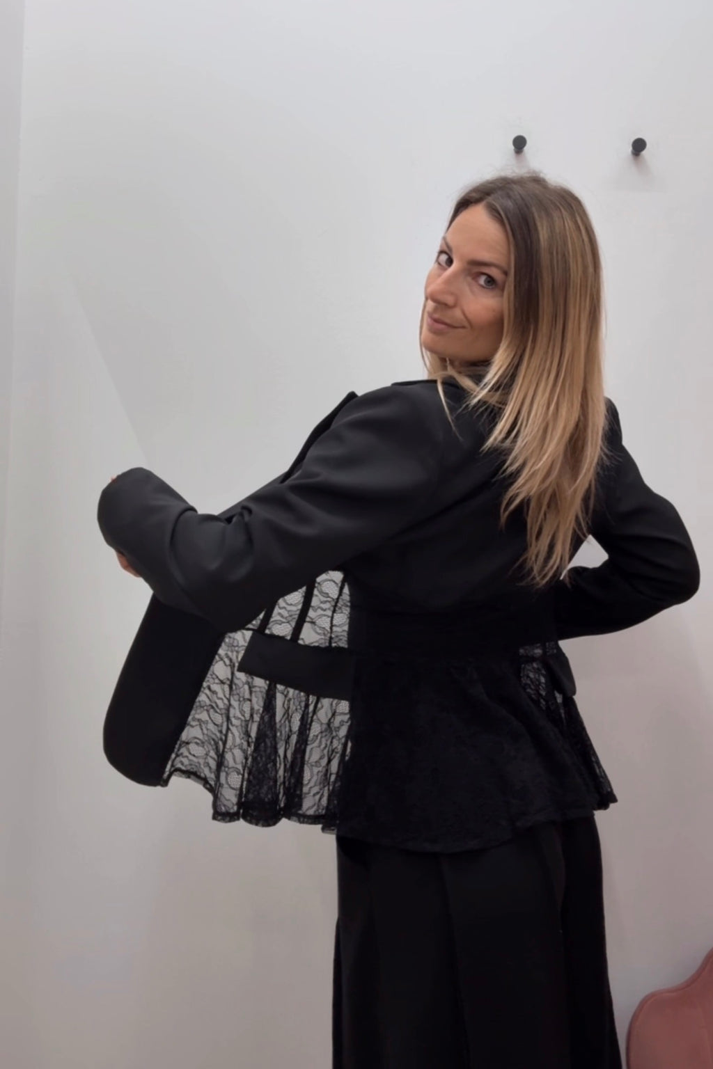 BLAZER CON PIZZO