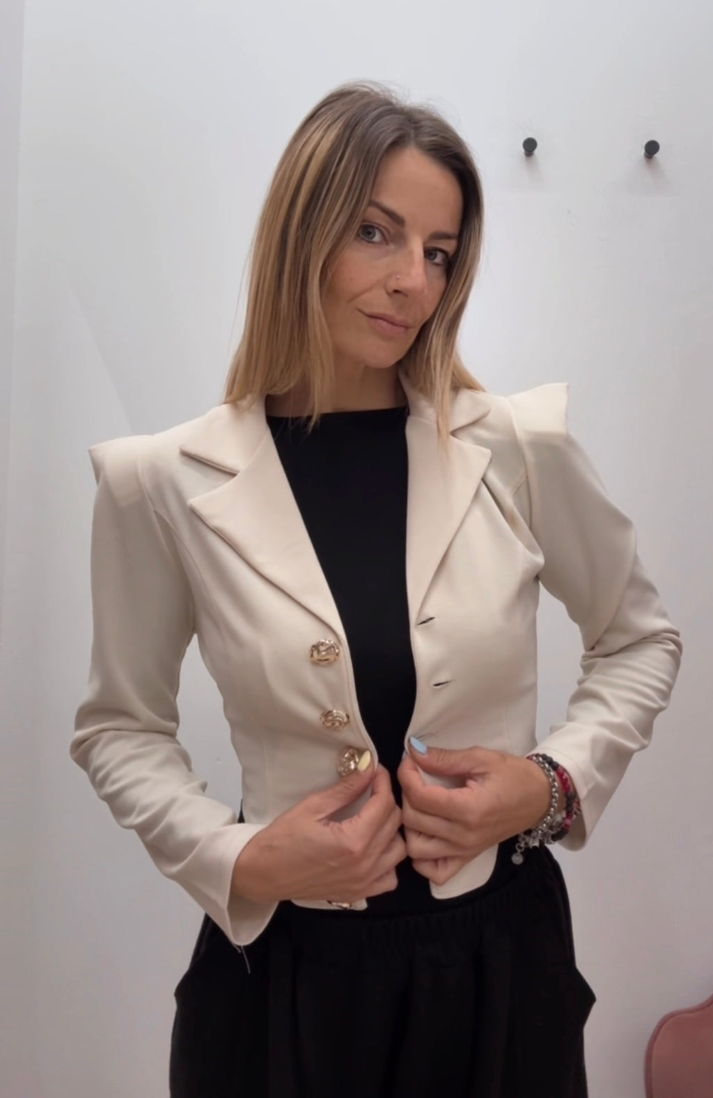 GIACCA CROP IMPERIALE