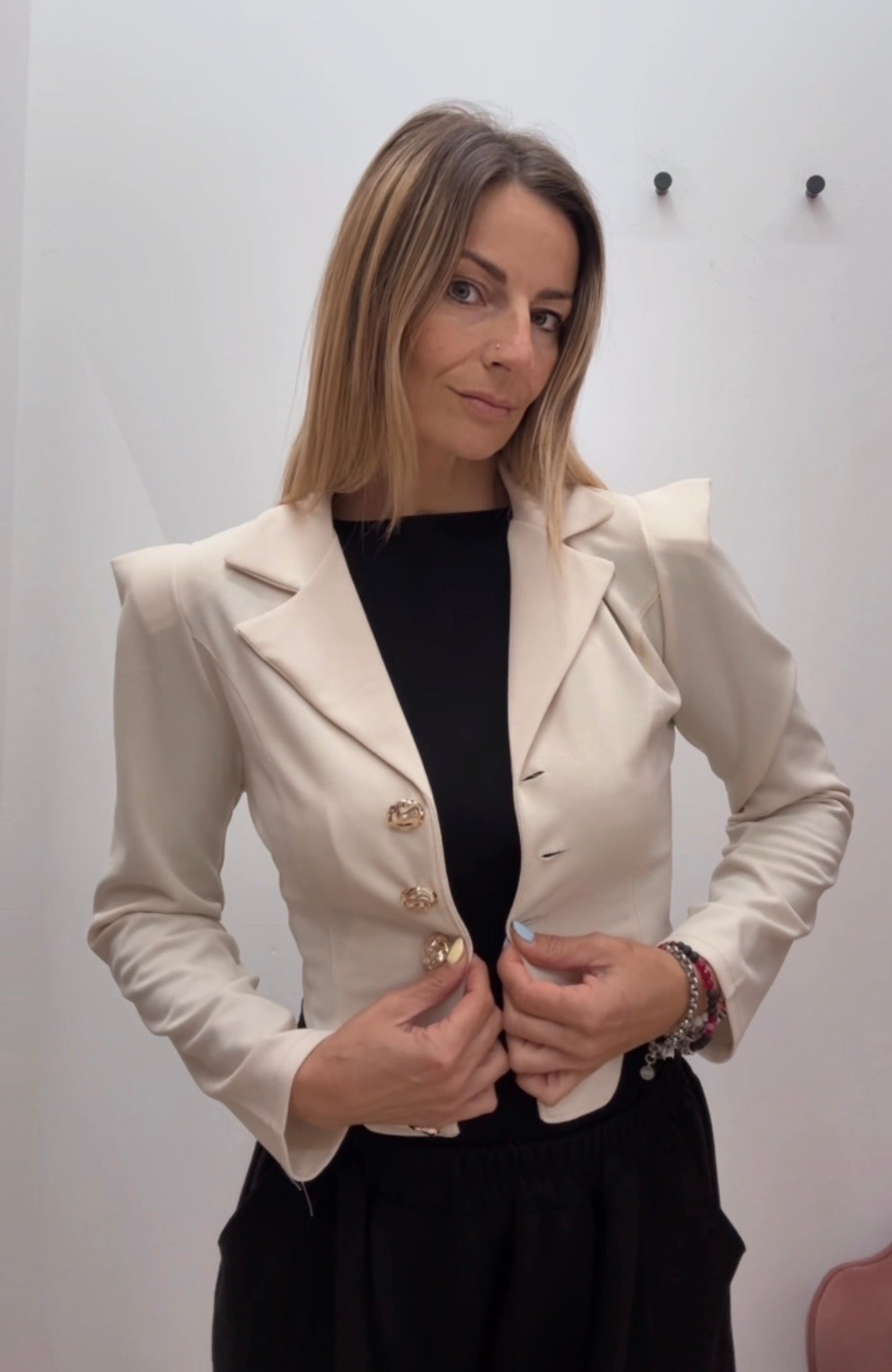 GIACCA CROP IMPERIALE