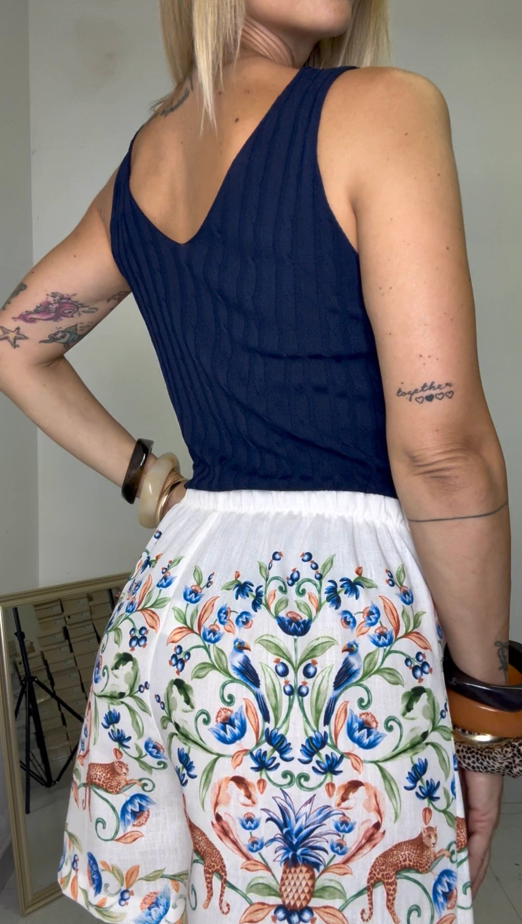 SHORT PAREO