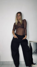 PANTALONE EXTRA BALLOON IN DENIM