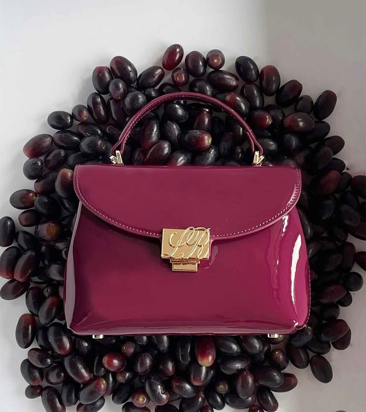 Borsa a mano LESLIE VERNICE