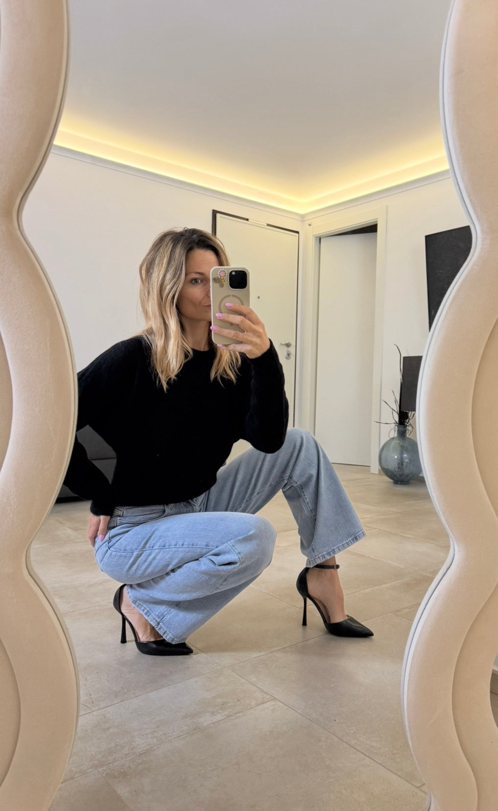 JEANS MODELLO BANANA