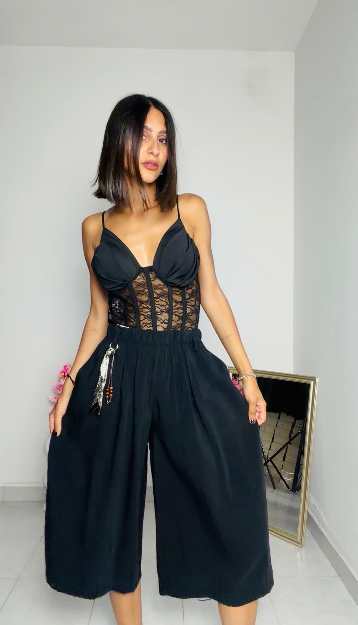 BERMUDA LUNGO VISCOSA