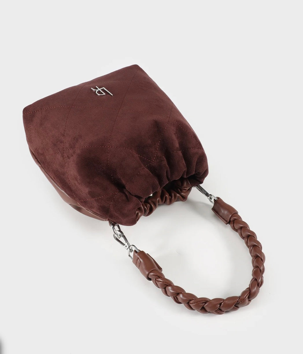 Borsa a secchiello MATILDE SUEDE
