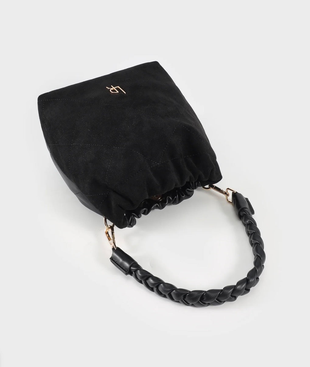 Borsa a secchiello MATILDE SUEDE