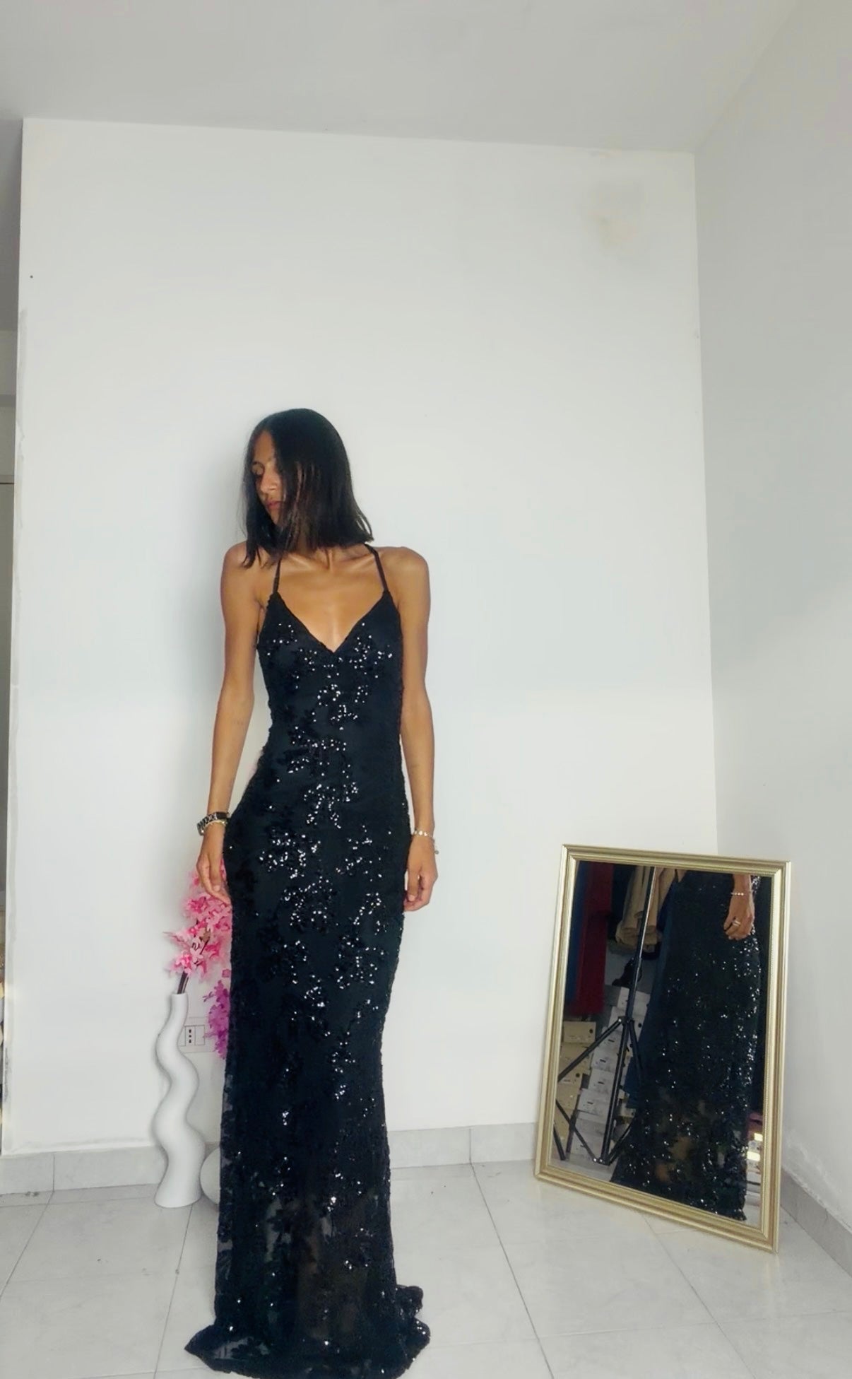 ABITO SIRENA con PAILLETTES