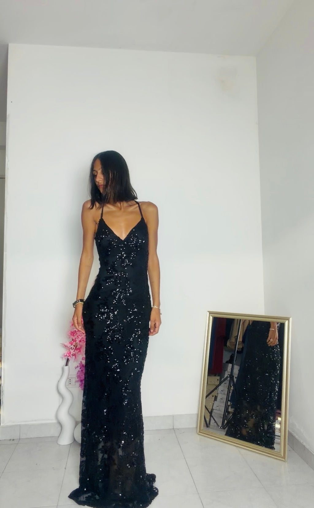 ABITO SIRENA con PAILLETTES