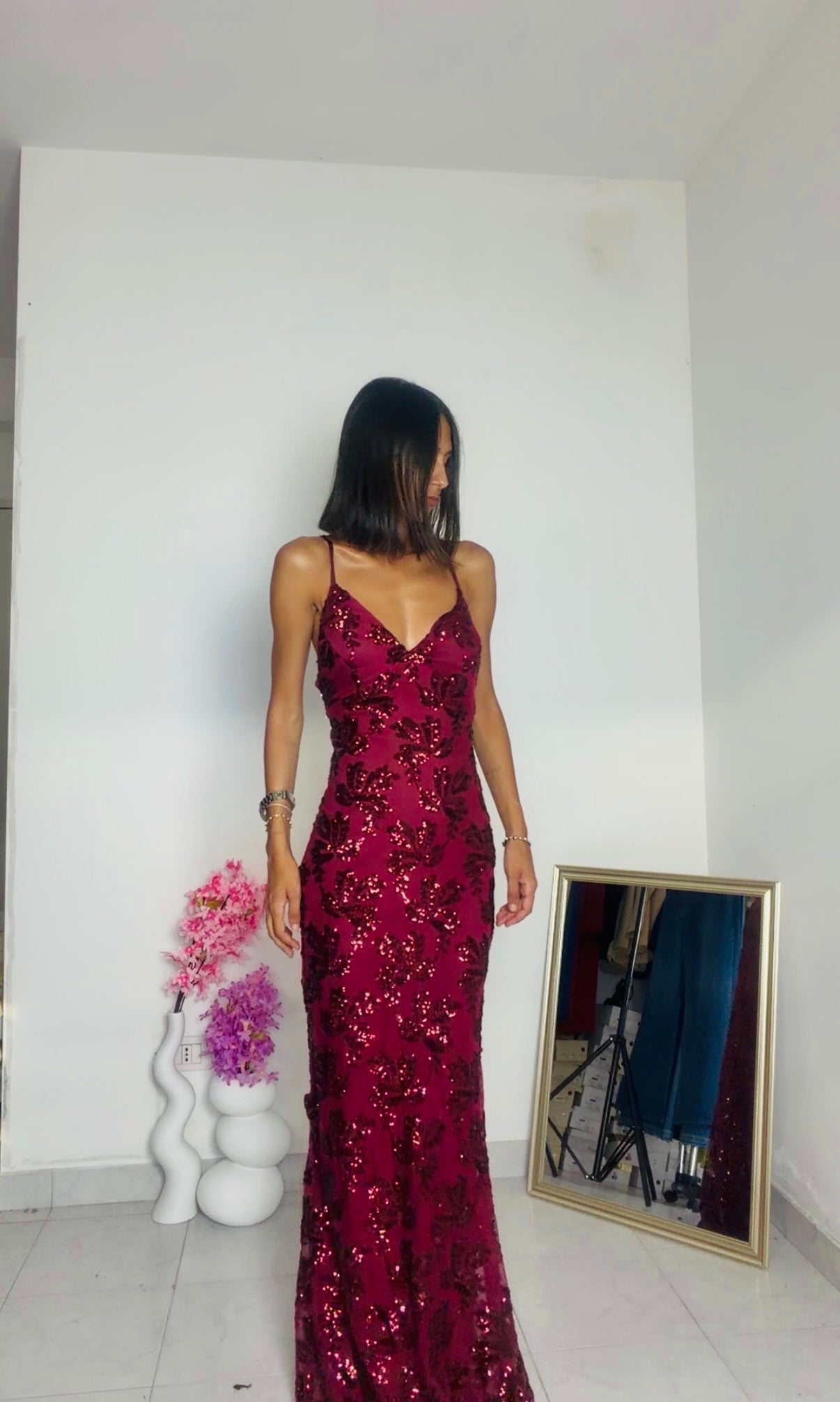 ABITO SIRENA con PAILLETTES