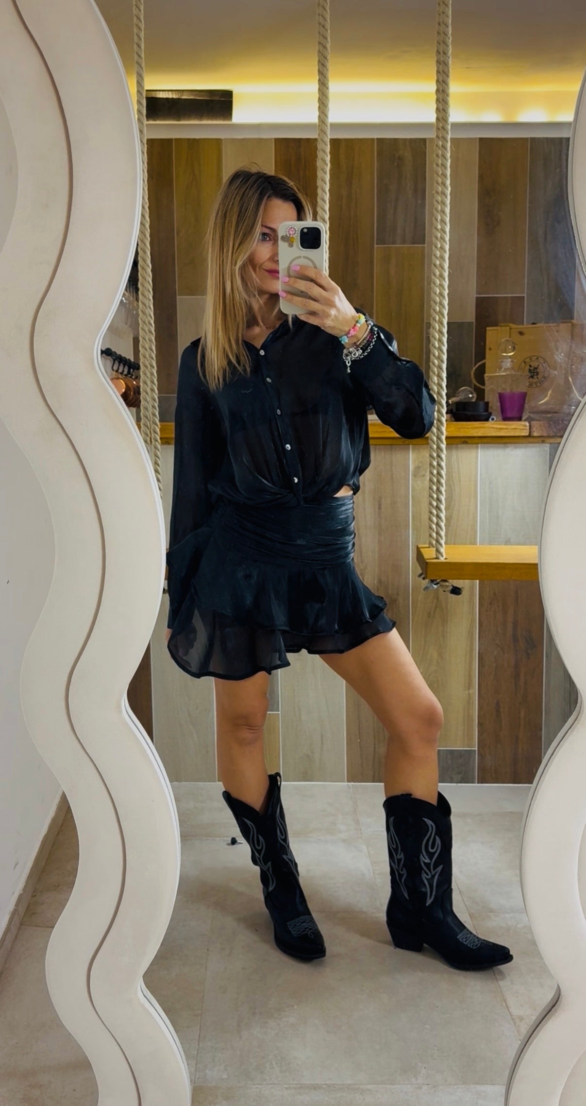 GONNA FINTO RASO LUMINA