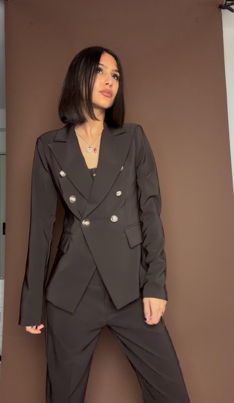TAILLEUR SIGARETTA con bottoncini dorati